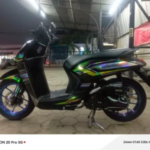 Honda Genio Tahun 2024 Warna Hitam Mulus